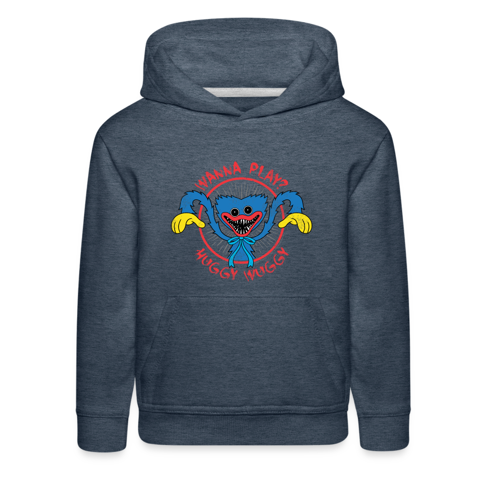 POPPY PLAYTIME - Huggy Wanna Play? Hoodie (Youth) – EpicDrops.com
