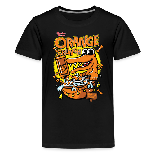 RAINBOW FRIENDS - Orange Crunch T-Shirt (Youth) - black
