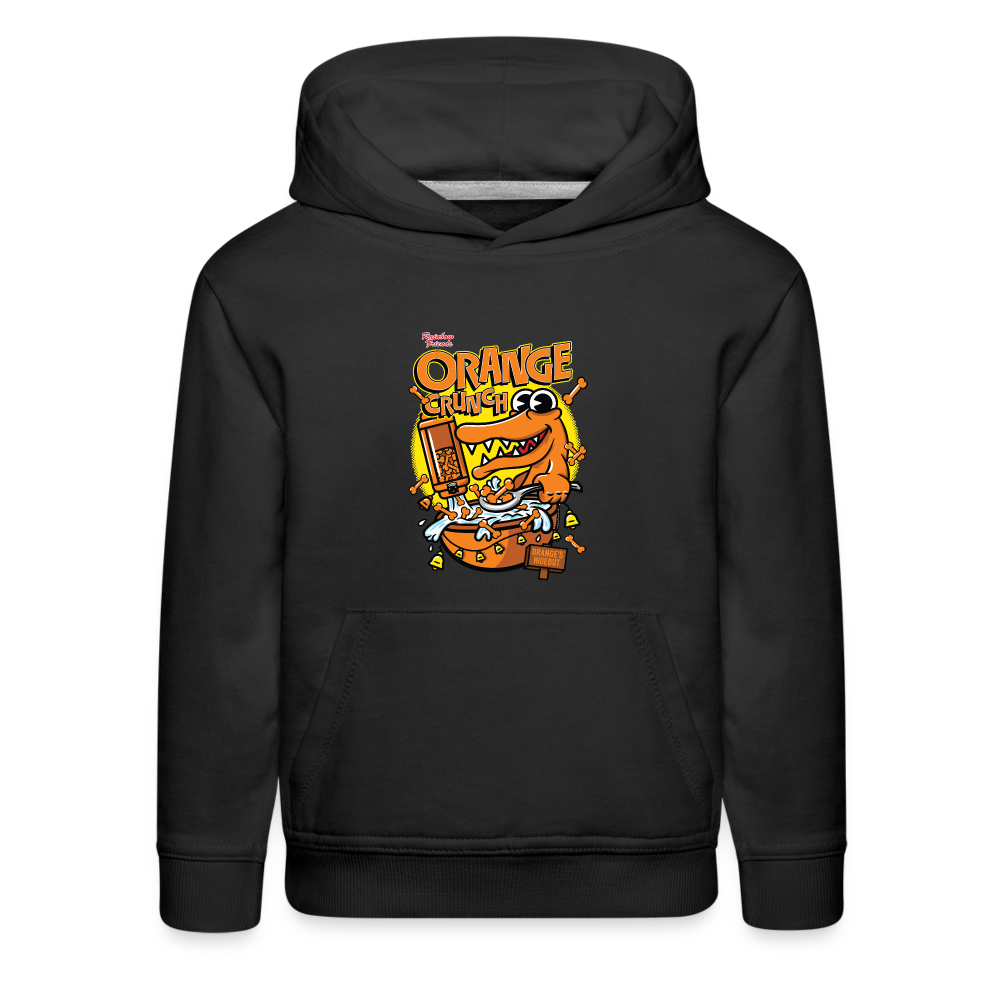 RAINBOW FRIENDS - Orange Crunch Hoodie (Youth) - black