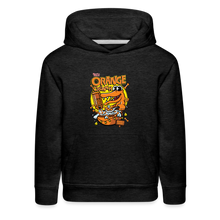 Load image into Gallery viewer, RAINBOW FRIENDS - Orange Crunch Hoodie (Youth) - charcoal grey
