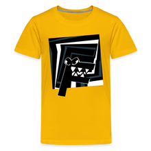 Load image into Gallery viewer, ALPHABET LORE - F T-Shirt (Youth) - sun yellow
