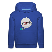 Load image into Gallery viewer, ALPHABET LORE - Fart Hoodie (Youth) - royal blue
