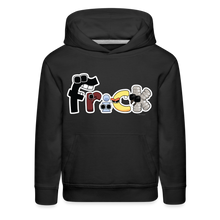 Load image into Gallery viewer, ALPHABET LORE - Frick Hoodie (Youth) - black

