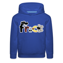 Load image into Gallery viewer, ALPHABET LORE - Frick Hoodie (Youth) - royal blue
