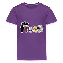 Load image into Gallery viewer, ALPHABET LORE - Frick T-Shirt (Youth) - purple
