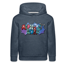 Load image into Gallery viewer, ALPHABET LORE - Logo Hoodie (Youth) - heather denim

