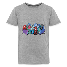 Load image into Gallery viewer, ALPHABET LORE - Logo  T-Shirt (Youth) - heather gray
