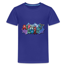 Load image into Gallery viewer, ALPHABET LORE - Logo  T-Shirt (Youth) - royal blue
