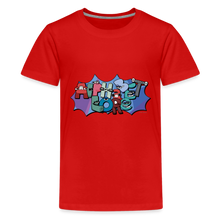 Load image into Gallery viewer, ALPHABET LORE - Logo  T-Shirt (Youth) - red
