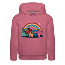 Load image into Gallery viewer, ALPHABET LORE - LMNOP Rainbow Hoodie (Youth) - mauve
