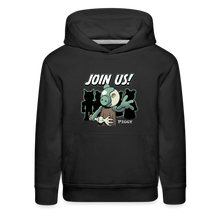 Load image into Gallery viewer, PIGGY - Piggy Join Us! Hoodie (Youth) - black
