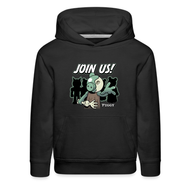 PIGGY - Piggy Join Us! Hoodie (Youth) - black