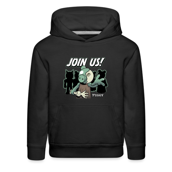 PIGGY - Piggy Join Us! Hoodie (Youth) - black