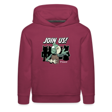 Load image into Gallery viewer, PIGGY - Piggy Join Us! Hoodie (Youth) - burgundy
