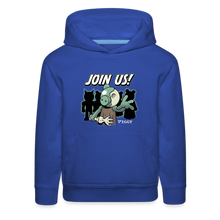 Load image into Gallery viewer, PIGGY - Piggy Join Us! Hoodie (Youth) - royal blue
