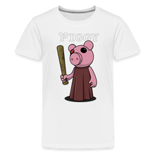 Load image into Gallery viewer, PIGGY - Piggy Logo T-Shirt (Youth) - white
