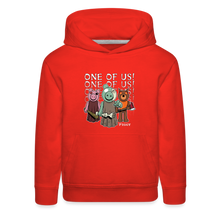 Load image into Gallery viewer, PIGGY - Piggy One Of Us! Hoodie (Youth) - red

