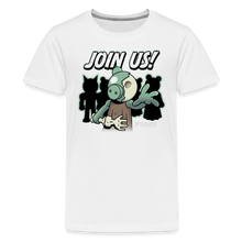 Load image into Gallery viewer, PIGGY - Piggy Join Us! T-Shirt (Youth) - white
