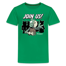 Load image into Gallery viewer, PIGGY - Piggy Join Us! T-Shirt (Youth) - kelly green
