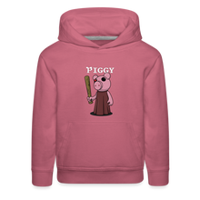 Load image into Gallery viewer, PIGGY - Piggy Logo Hoodie (Youth) - mauve
