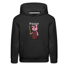 Load image into Gallery viewer, PIGGY - Piggy Logo Hoodie (Youth) - black

