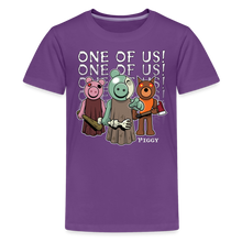 Load image into Gallery viewer, PIGGY - Piggy One Of Us! T-Shirt (Youth) - purple
