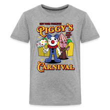 Load image into Gallery viewer, PIGGY - Piggy&#39;s Carnival T-Shirt (Youth) - heather gray
