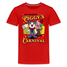 Load image into Gallery viewer, PIGGY - Piggy&#39;s Carnival T-Shirt (Youth) - red

