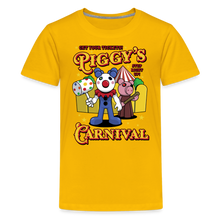Load image into Gallery viewer, PIGGY - Piggy&#39;s Carnival T-Shirt (Youth) - sun yellow
