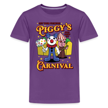 Load image into Gallery viewer, PIGGY - Piggy&#39;s Carnival T-Shirt (Youth) - purple
