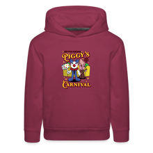 Load image into Gallery viewer, PIGGY - Piggy&#39;s Carnival Hoodie (Youth) - burgundy
