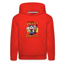 Load image into Gallery viewer, PIGGY - Piggy&#39;s Carnival Hoodie (Youth) - red
