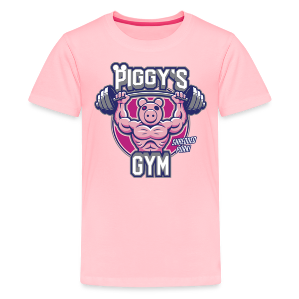 PIGGY - Piggy's Gym T-Shirt (Youth) - pink