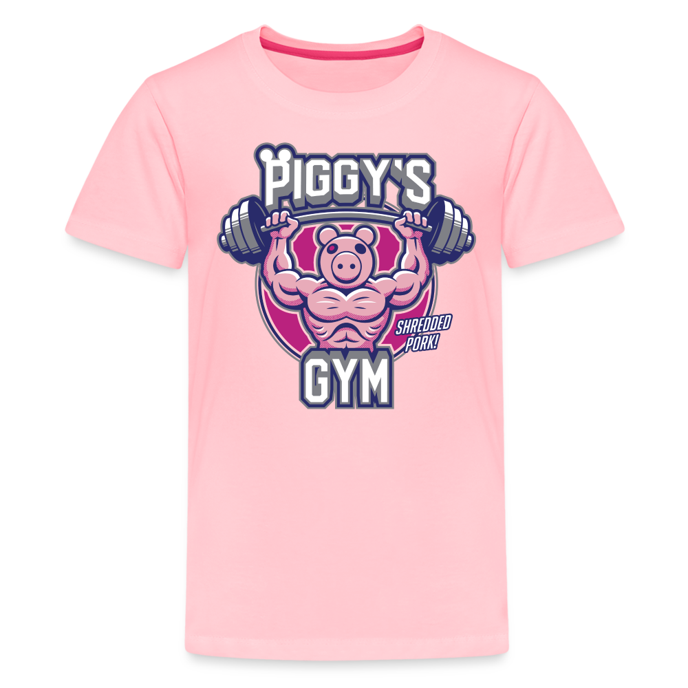 PIGGY - Piggy's Gym T-Shirt (Youth) - pink