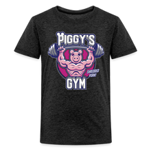 Load image into Gallery viewer, PIGGY - Piggy&#39;s Gym T-Shirt (Youth) - charcoal grey
