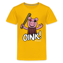 Load image into Gallery viewer, PIGGY - Piggy Oink! T-Shirt (Youth) - sun yellow
