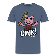 Load image into Gallery viewer, PIGGY - Piggy Oink! T-Shirt (Youth) - heather blue
