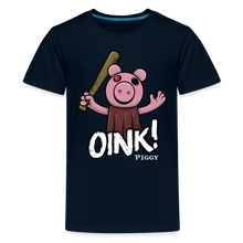 Load image into Gallery viewer, PIGGY - Piggy Oink! T-Shirt (Youth) - deep navy
