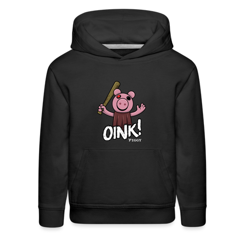 PIGGY - Piggy Oink! Hoodie (Youth) - black