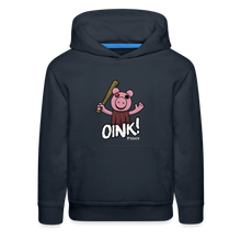 Load image into Gallery viewer, PIGGY - Piggy Oink! Hoodie (Youth) - navy
