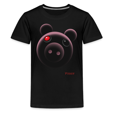 PIGGY - Shadowy Piggy T-Shirt (Youth) - black