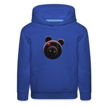 Load image into Gallery viewer, PIGGY - Shadowy Piggy Hoodie (Youth) - royal blue
