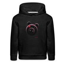Load image into Gallery viewer, PIGGY - Shadowy Piggy Hoodie (Youth) - charcoal grey
