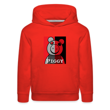 Load image into Gallery viewer, PIGGY - Split-Face Piggy Hoodie (Youth) - red
