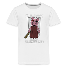 Load image into Gallery viewer, PIGGY - Piggy Has Woken Up T-Shirt (Youth) - white
