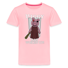 Load image into Gallery viewer, PIGGY - Piggy Has Woken Up T-Shirt (Youth) - pink

