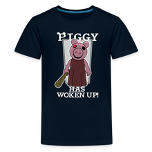 Load image into Gallery viewer, PIGGY - Piggy Has Woken Up T-Shirt (Youth) - deep navy
