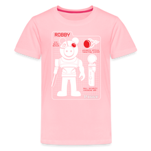 Load image into Gallery viewer, PIGGY - Piggy Blueprint (Dark Version) T-Shirt (Youth) - pink
