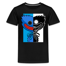 Load image into Gallery viewer, POPPY PLAYTIME - Huggy Duality T-Shirt (Youth) - black
