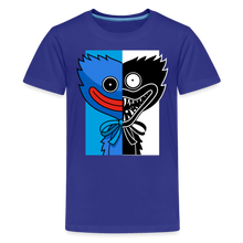 Load image into Gallery viewer, POPPY PLAYTIME - Huggy Duality T-Shirt (Youth) - royal blue
